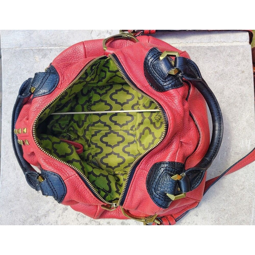 Oryany Red Leather Handbag - Picture 3 of 10